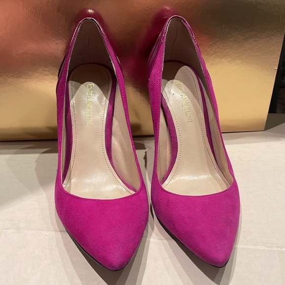 Enzo Angiolini magenta Pink Stiletto Heels - Picture 2 of 5